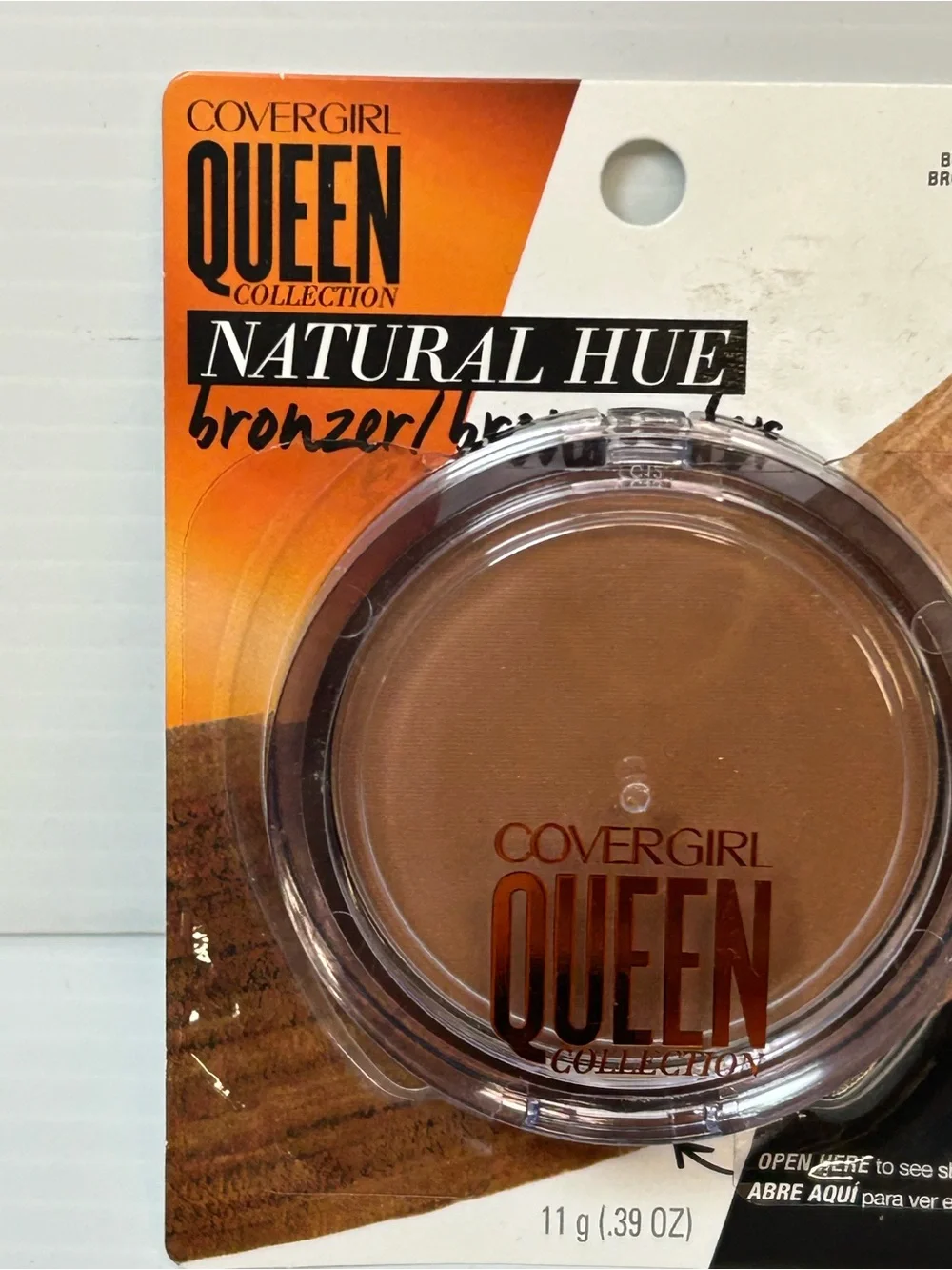COVERGIRL Queen Collection Natural Hue Bronzer Q110 BROWN BRONZE NEW
